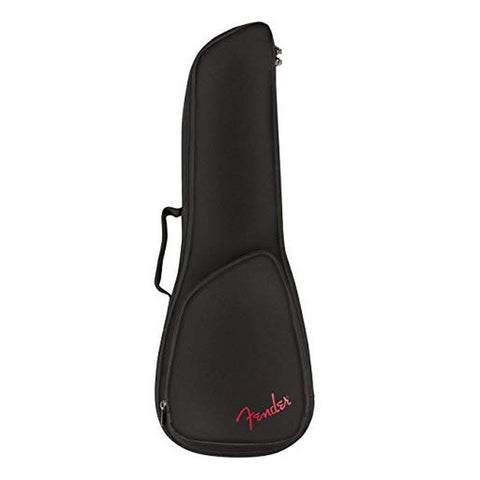 FENDER CONCERT UKULELE CASE BLACK.
