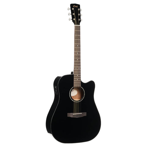 Guitarra Electroacústica Cort Earth60ce Negra