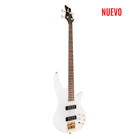 Bajo Eléctrico Jackson Js3v Spectra Blanco