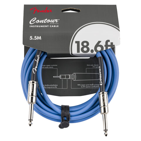 Cable Fender Series Contour 5,5 Metros Azul