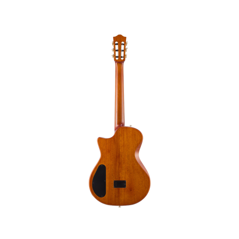 Guitarra Electroacústica Bromo Nylon Sumburst Ben2c Con Estuche