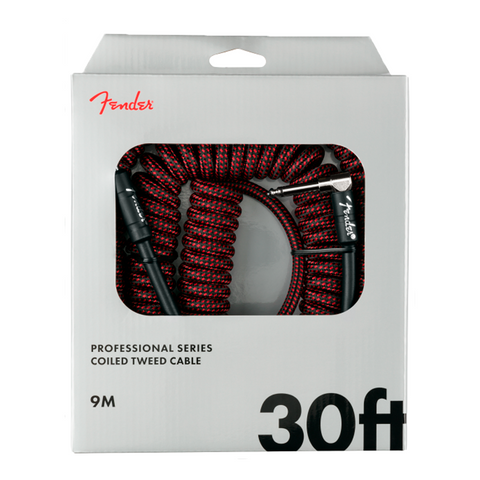Cable De Instrumento De 9m Fender Rojo Tweed