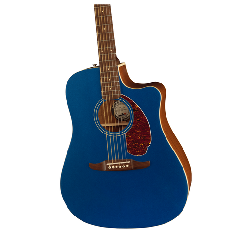 Guitarra Electroacústica Redondo Player Fender Azúl