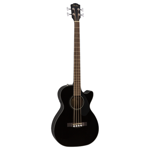 Bajo Electroacústico Cb-60sce Fender Negro Sin Estuche