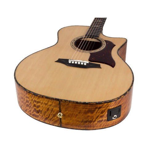 Guitarra Electroacústica Bromo Grand Auditorium Ban2ce Con Funda