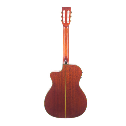 Guitarra Electroacústica Valencia 4/4 Cuerdas Nylon Sunburst