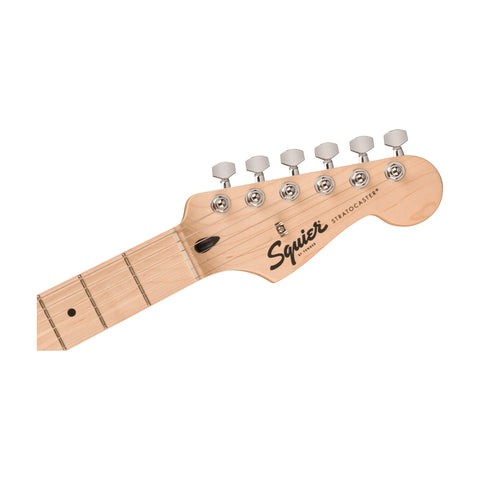 Guitarra Eléctrica En Combo Stratocarter Sonic Negra