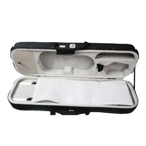 VERONA 4/4 RECTANGULAR VIOLIN CASE.