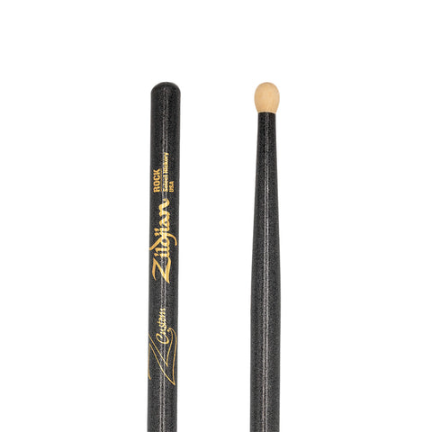 BAQUETAS ZILDJIAN Z CUSTOM LE - ROCK BLACK CHROMA ZRKCB-ZC