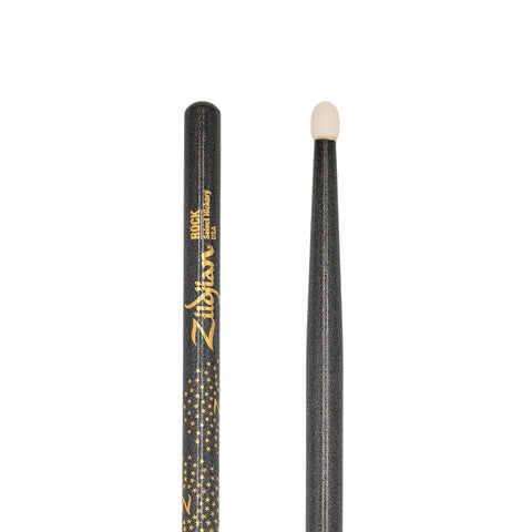 BAQUETAS ZILDJIAN Z CUSTOM LE - ROCK BLACK CHROMA NYLON ZRKCBN-ZC