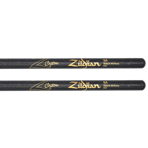 BAQUETAS ZILDJIAN Z CUSTOM LE - 5A BLACK CHROMA Z5ACB-ZC Z5ACB-ZC