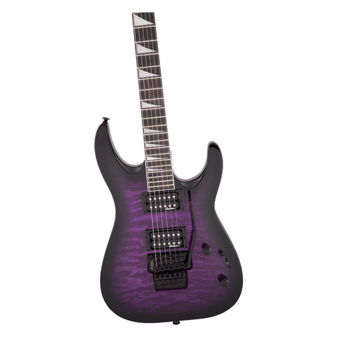 Guitarra Eléctrica Jackson Js Dinky Js32q Dka Morado Traslucido