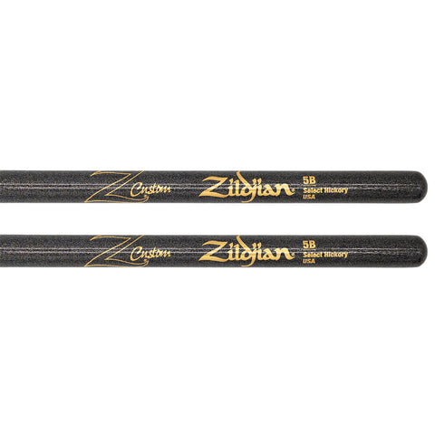BAQUETAS ZILDJIAN Z CUSTOM LE - 5B BLACK CHROMA Z5BCB-ZC
