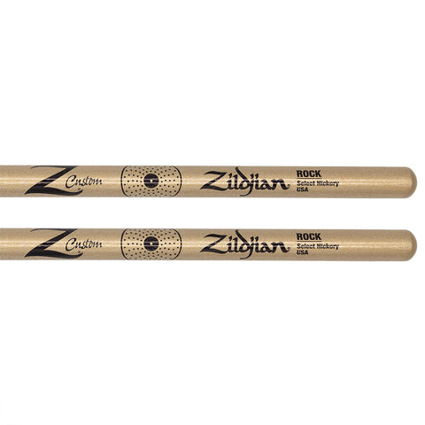 BAQUETAS ZILDJIAN Z CUSTOM LE - ROCK GOLD CHROMA NYLON ZRKCGN-ZC