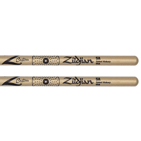 Baquetas Zildjian Z Custom Le - 5a Gold Chroma Nylon Z5acgn-Zc