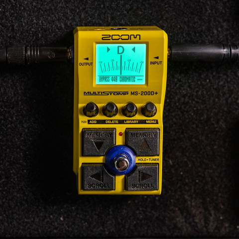 Pedal De Distorsiones Digitales Zoom Ms-200d+