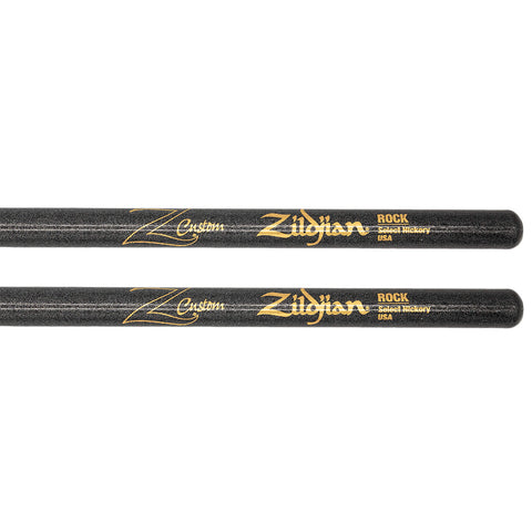 BAQUETAS ZILDJIAN Z CUSTOM LE - ROCK BLACK CHROMA ZRKCB-ZC