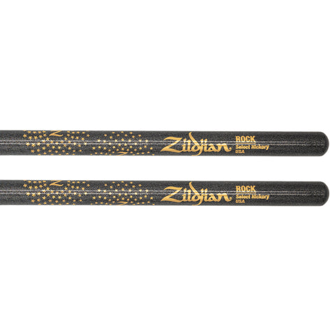 BAQUETAS ZILDJIAN Z CUSTOM LE - ROCK BLACK CHROMA NYLON ZRKCBN-ZC