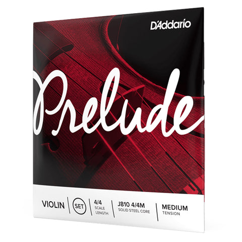 D'ADDARIO PRELUDE J810 4/4 VIOLIN STRING SET