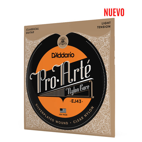 Set De Cuerdas Para Guitarra Clasica Daddario Ej43