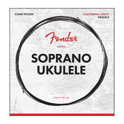 Set De Cuerdas Para Ukulele Soprano Fender