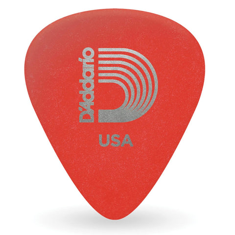 Paquete De Picks X 10 D’Addario Duralin Rojo Super Light 1DRD1-10 0.50 mm