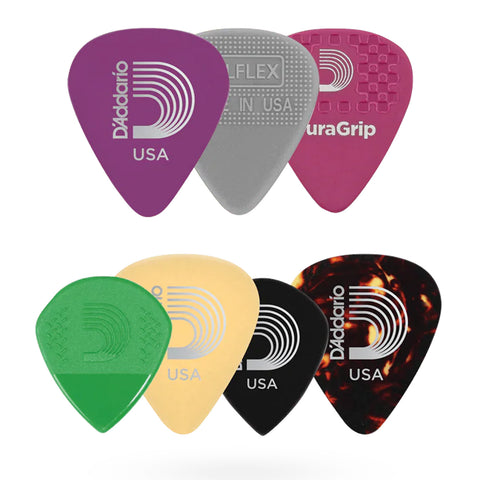 Paquete De Picks X 7 D’Addario Variados Heavy 1XVP6-5