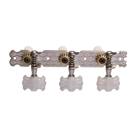 Clavijero Para Guitarra Clasica Dr. Parts Cmh0151/Cr Plateado