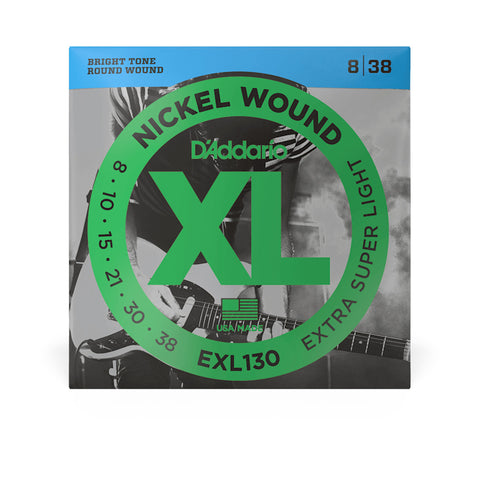 Set De Cuerdas Para Guitarra Electrica Daddario Exl130(6) Extra