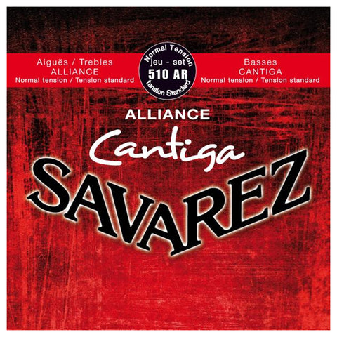 Set De Cuerdas Para Guitarra Clasica Savarez Tension Normal 510Ar