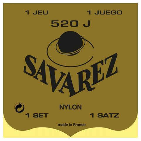 Set De Cuerdas Para Guitarra Clasica Savarez S Tension Fuerte 520aj