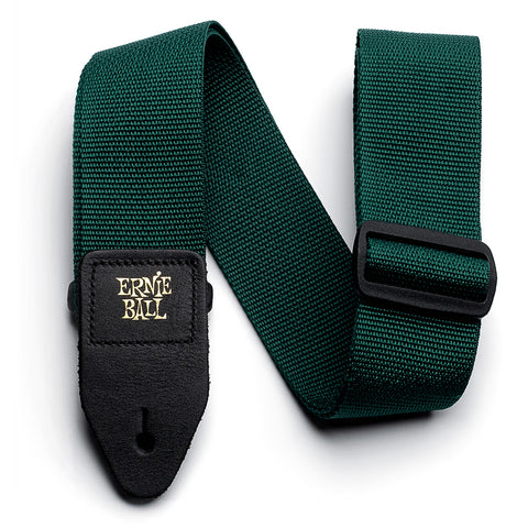 ERNIE BALL P04050 FOREST GREEN GUITAR STRAP