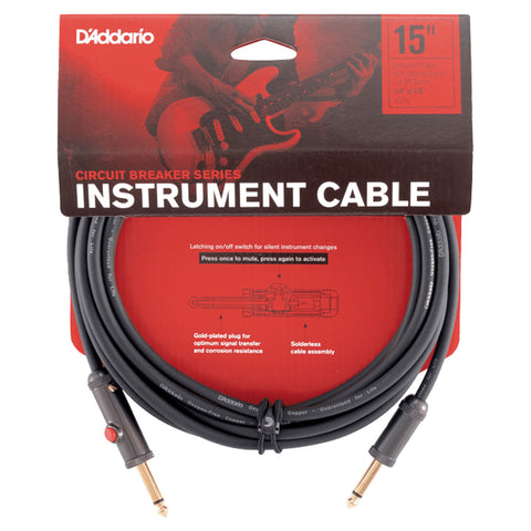 9 METER INSTRUMENT CABLE / D'ADDARIO/ LATCHING SWITCH / PW-AGL-30