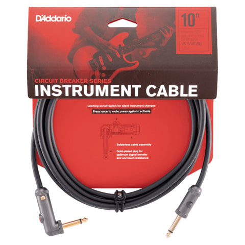 Cable Para Instrumento De 3 Metros Con Punta En L D'addario