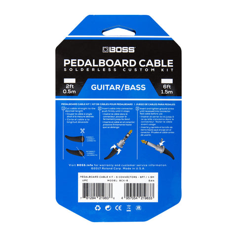 Cable Para Pedal Board Bck6