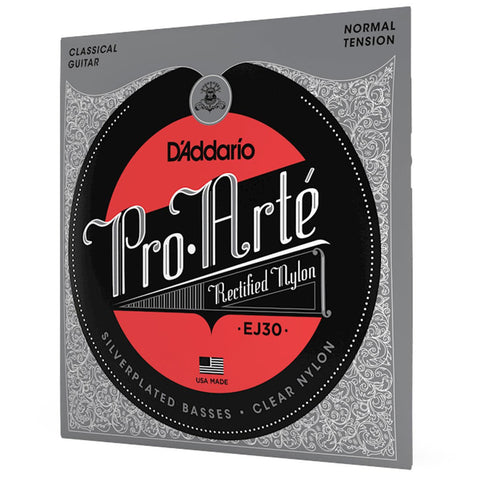 Set De Cuerdas Para Guitarra Clasica D'addario Proarte Ej30 Tension Normal