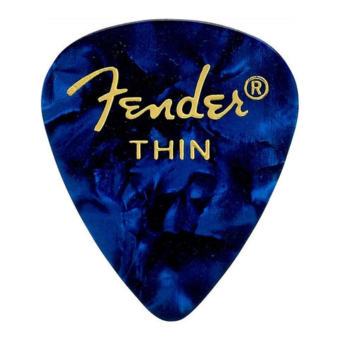 Picks Fender Delgado Premiun Shape 12und Azul