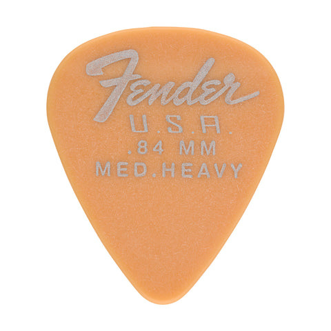 Picks Fender 12 Und Naranja Dura Tone Calibre 84.
