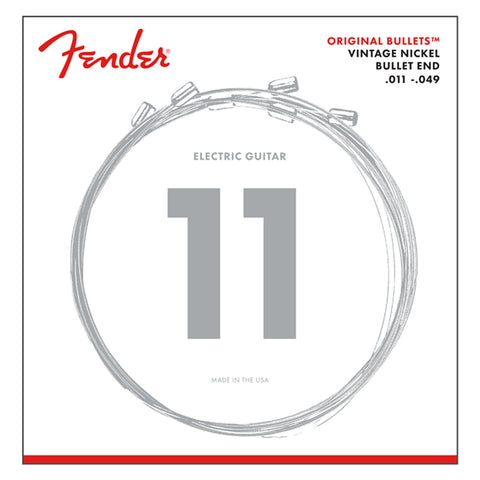 Set De Cuerdas Para Guitarra Electrica Fender Bullet Calibre 11/49