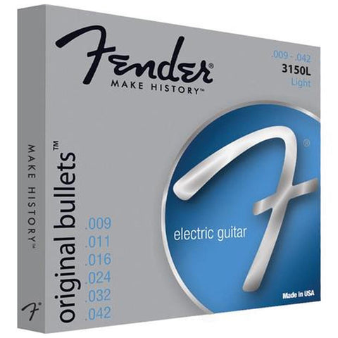 Set De Cuerdas Para Guitarra Electrica Fender Bullet Calibre 9/42