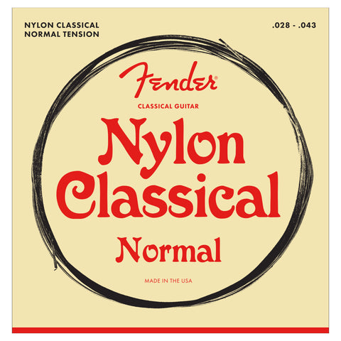 Set De Cuerdas Para Guitarra Clasica Fender En Nylon Calibre 28/43