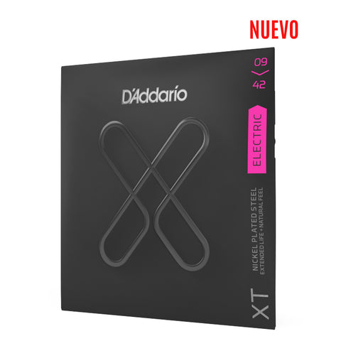 Set De Cuerdas Para Guitarra Electrica D'addario Calibre 9/42 Xte0942