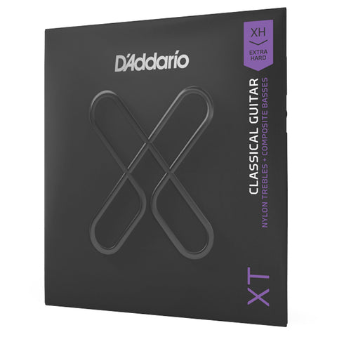 Set De Cuerdas D'addario Para Guitarra Clasica Xtc44 Tension Extra Fuerte
