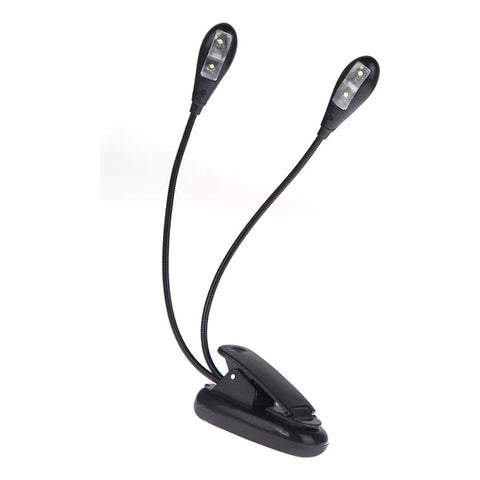 Soporte Led Flexible Para Atril, Doble Brazo.