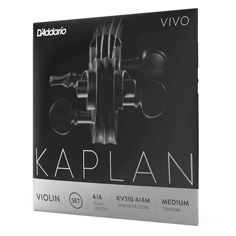 Set De Cuerdas Para Violín 4/4 Kaplan Vivo Daddario Kv310 4/4m