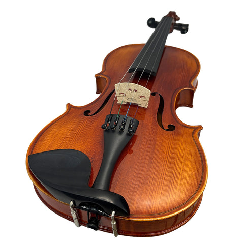 Violín Estudiante Intermedio 4/4 Solido Verona Vm125b Con Accesorios