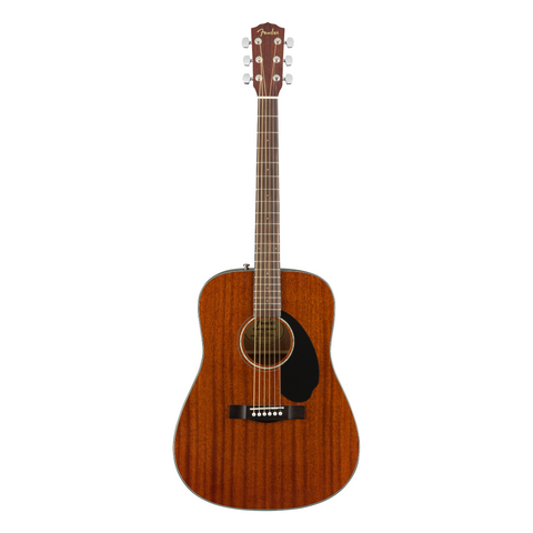 Guitarra Acústica Fender Con Cuerdas De Acero Cd-60s Caoba