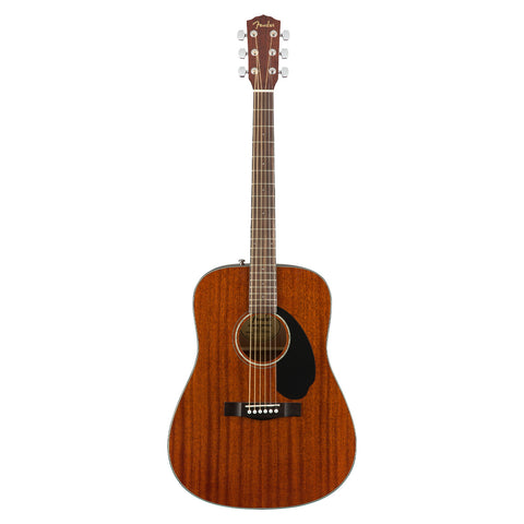 FENDER ACOUSTIC GUITAR WITH STEEL STRINGS CD-60S MAHOGANY