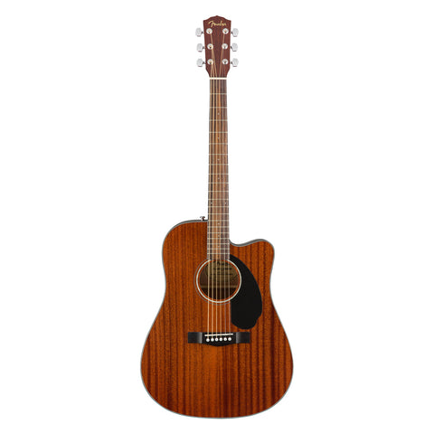 Guitarra Electroacústica Fender Dreadnought Cd-60sce All Mahogany