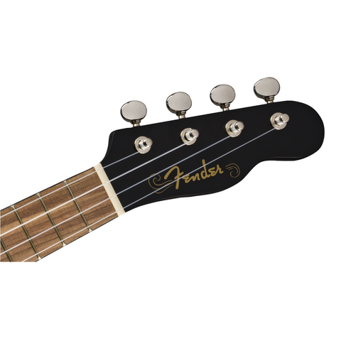 Ukulele Fender Venice Soprano Negro.